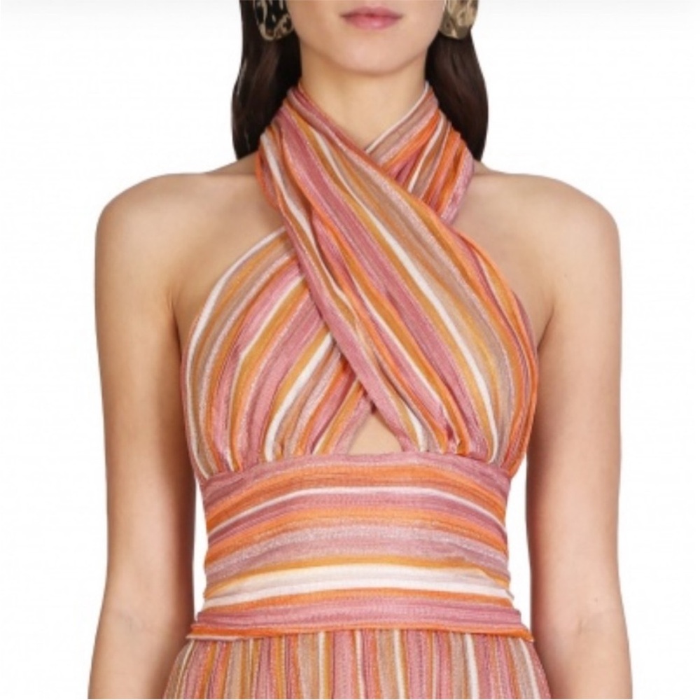 LKukhareva London Isla Wrap Halter Top